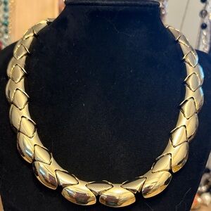 Vintage possible Givenchy articulated, gold choker